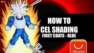 Tutorial como pintar figuras cel shading  estilo Anime  Super Trunks Dragon Ball Z  Episodio 1 [upl. by Zwick274]