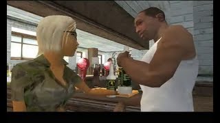 Gta Sa hot date with New Girlfriend Michelle [upl. by Arayc472]