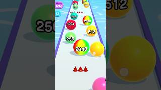 Running Ball satisfying shortsfeed shorts picsogaming ballrun2048level1000 [upl. by Fransis]