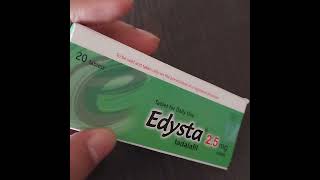 Edysta Tadalafil 255mg Tablet Review [upl. by Hunt177]