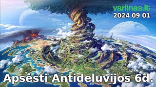 Varlinas tiesiogiai  2024 09 01  Apsėsti Antideluvijos 6d  Klausimai  atsakymai [upl. by Navad]