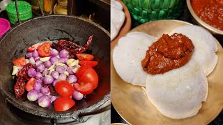 Onion chutney  சின்ன வெங்காய சட்னி Easyquick amp tasty onion chutney for idli  dosa foodzeee [upl. by Jerald]