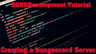 How to create a Bungeecord Server [upl. by Ardnikal]