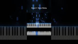 Strauss II – Voices of Spring piano classic [upl. by Krantz858]