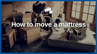 How to pack a mattress for moving  Austate Removals [upl. by Beka]