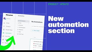 Exclusive Manychat Update New Automations Section [upl. by Llenrac481]