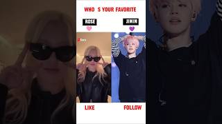 Jimin and Rose bts aptapt btsidol kpopidol kpop btsidols btsmemberarmy btsidol7jimin cute [upl. by Ivette]