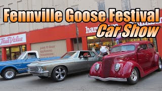 Car Show in Fennville Michigan  2022 Goose Festival Car Show [upl. by Analim]