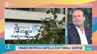 50 milioni di cartelle esattoriali in scadenza  Unomattina 26022021 [upl. by Ativet]