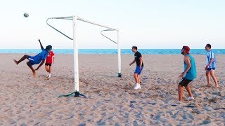 FUTBOLEY EN LA PLAYA LA ÉLITE [upl. by Norraj]