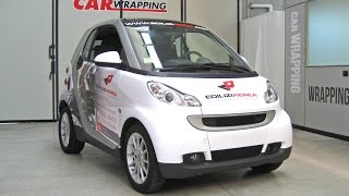 CAR WRAPPING  SMART personalizzata [upl. by Edyth573]