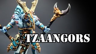 How to Paint Tzaangors from Silver Tower [upl. by Materse665]