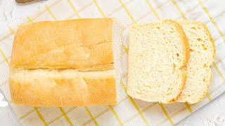 FOOLPROOF Soft White Sandwich Bread in a Loaf Pan EggFreeDairyFree [upl. by Anibor]