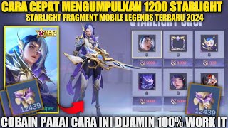 SKIN ANNUAL STARLIGHT LESLEY Cara Cepat Mendapatkan 12000 Starlight Fragment Mobile Legends 2024 [upl. by Gibert]