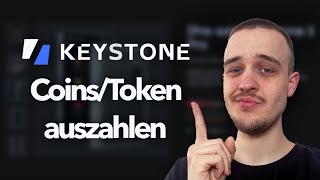 Keystone 3 Pro  CoinsToken auszahlen von deinem Wallet  Schritt für Schritt Tutorial [upl. by Adnilev]