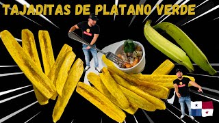 Como Hacer Tajadas de Platano Verde [upl. by Hillie]