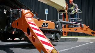 JLG® X660SJ Compact Crawler Boom Lift  Envelope Tracking for More Efficiency [upl. by Danelle]