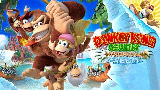 Donkey Kong Country Tropical Freeze  Full Game 100 Walkthrough No Damage [upl. by Reizarf]