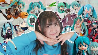 💙 Mega Miku Unboxing 💙 Nendoroids Anime Figures amp Merch [upl. by Norrej]