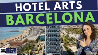 Hotel Arts eine der besten Hotels in Barcelona mit ein 2 Sterne Restaurant und super Meerblick [upl. by Drehcir819]