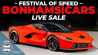 BonhamsCars Goodwood Festival of Speed auction  Live stream [upl. by Cedell]