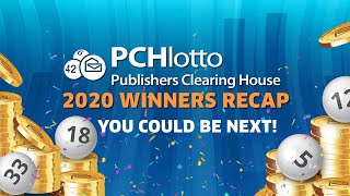 Publishers Clearing House 2020 PCHlotto Winners Recap [upl. by Onifur]