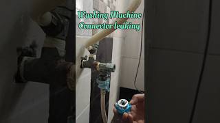 Washing Machine Connector leak shortfeed [upl. by Eenat]