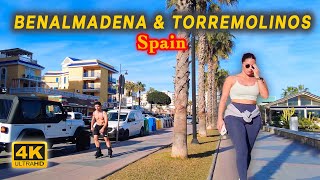 Benalmadena amp Torremolinos Malaga Spain 4K HDR 🇪🇸 quotWalking Tourquot in Costa Del Sol Andalucia 2024 [upl. by Siednarb]