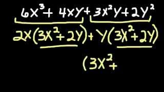 Factoring 4term Polynomials [upl. by Eneja]