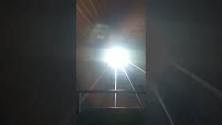 Live view from cab of fastest train crossing through tunnel in mountains countryside live shorts [upl. by Notsuj]