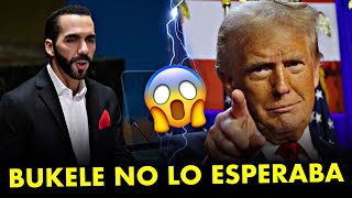 Donald Trump envía un contundente mensaje a Bukele tras su victoria en EEUU 🤯 [upl. by Yekcin274]