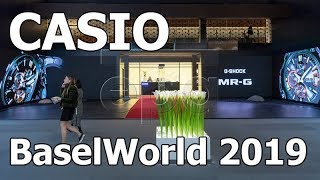 Новинки Casio с выставки Baselworld 2019 [upl. by Ecyal330]