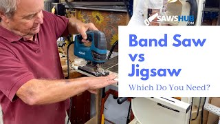 Bandsaw vs Jigsaw Two Essential Power Saws Compared and Reviewed [upl. by Elayne]