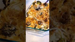 TRANSFORM YOUR LEFTOVER TURKEY INTO THIS IRRESISTIBLE TETRAZZINI recipe dinner foodiesubscribe [upl. by Inesita]