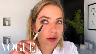 Ashley Bensons Guide to a Simple Smoky Eye  Beauty Secrets  Vogue [upl. by Nothgierc]