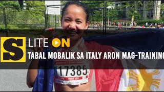 Mary Joy Tabal mobalik sa Italy aron magtraining [upl. by Eiggem]