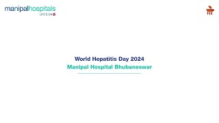 Manipal Hospital Bhubaneswar  World Hepatitis Day 2024  Dr Jyotirmay Jena [upl. by Assiroc]