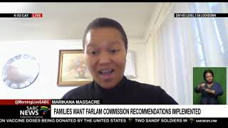 Marikana massacre  Families want Farlam Commission recommendations implemented [upl. by Elleynod]