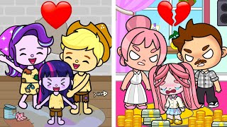 Equestria Girl But Rich But Sad or Poor But Happy  My Little Pony In Toca Life World  Toca Boca [upl. by Mamoun596]