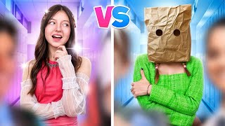 How to Become Popular Student  Popular VS Unpopular Girl in College [upl. by Shoifet]