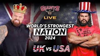 Worlds Strongest Nation 2023 UK vs USA [upl. by Assiled209]