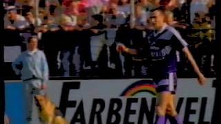 FC Tirol  Austria Wien 34  Saison 199192 [upl. by Ahsykal]