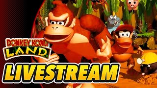 Donkey Kong Land is OUT NOW on Switch Online  Livestream [upl. by Kellby]