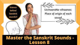 Science of Sanskrit sounds  Sanskrit alphabets for beginners  Varnamala series  Episode 8 [upl. by Ahseile]