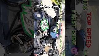 Zx6r top speed full throttle kawasaki [upl. by Ludie]