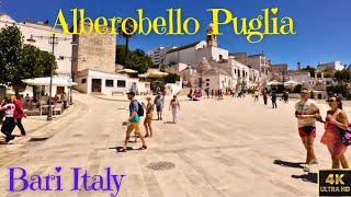 4K Alberobello🇮🇹 Journey Through Italys Fairytale Trulli Bari Puglia İtalia [upl. by Einhorn]