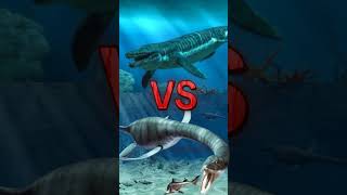 Megalodon vs Mosasaurus liopleurdon vs plesiosaurus Nothosaurusvsshastasaurusshorts jurassicworld [upl. by Nairoc176]