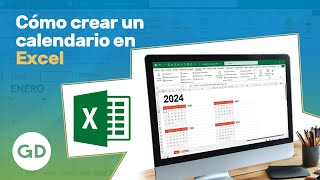 Cómo crear un calendario en Excel [upl. by Auberon582]