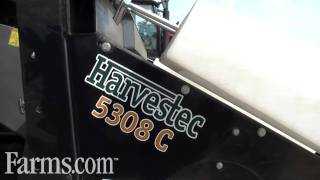 Harvestec Combine Corn Head Technology Field Demo at Farm Progress Show 2011 [upl. by Redan980]