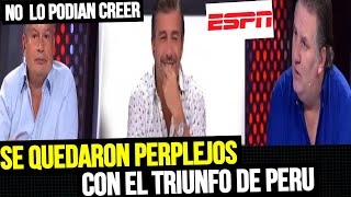 PERIODISTAS CHILENOS SE ENTERAN EN VIVO DEL TRIUNFO DE PERÚ Y NO LO PUEDEN CREER  QATAR 2022 [upl. by Aldercy]